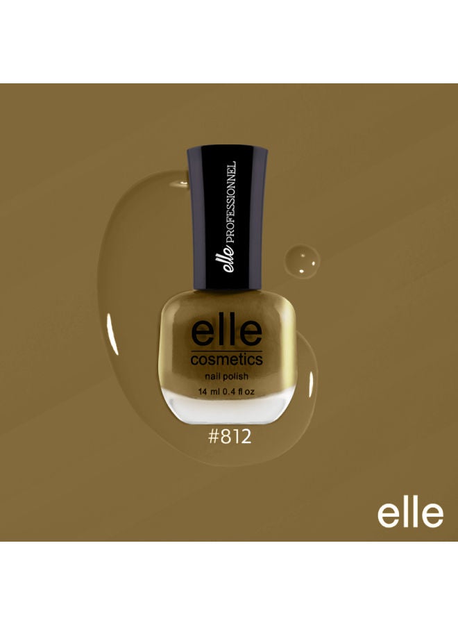 إيل كوزميتكس طلاء أظافر 812. أخضر زيتوني