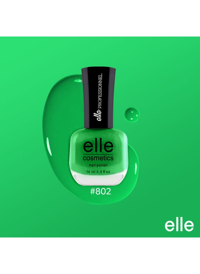 إيل كوزميتكس طلاء أظافر 802. أخضر