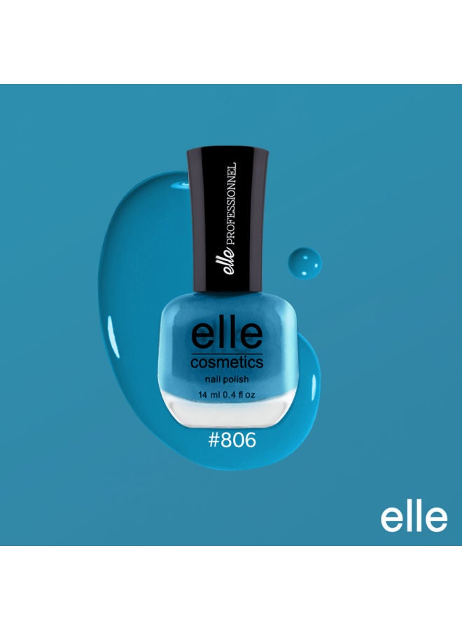 Nail Polish 806 Deep Blue