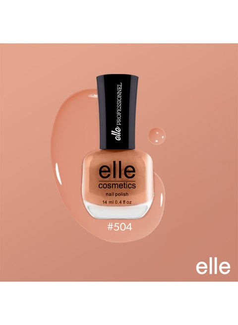 Nail Polish 504 Light Brown