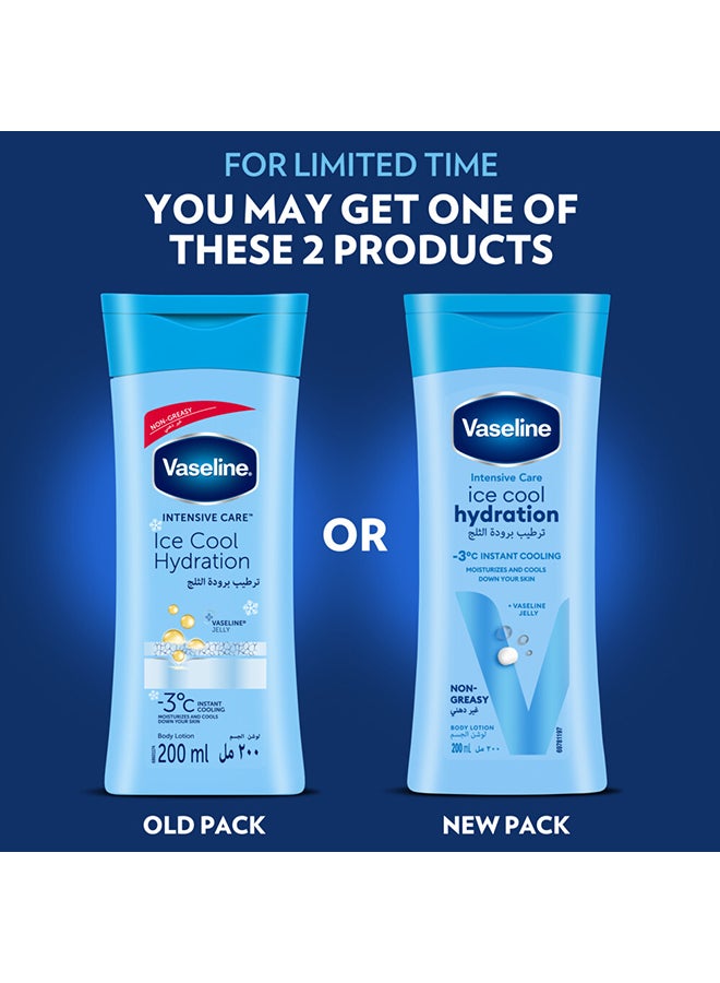 Vaseline - Intensive Care Body Lotion  Ice Cool Hydration 200ml - Image 1
