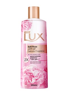 Lux Perfumed Body Wash Soft Rose Multicolour 250ml  - Image 1