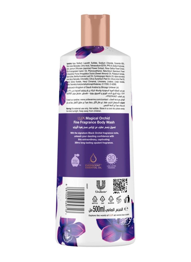 Lux Body Wash Magical Orchid Multicolour 500ml  - Image 2