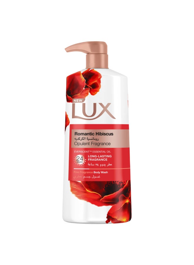 Lux - Perfumed Body Wash Romantic Hibiscus 700ml - Image 1