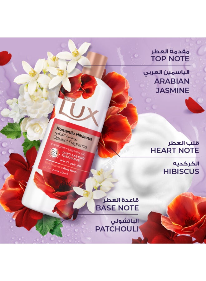 Lux - Perfumed Body Wash Romantic Hibiscus 700ml - Image 1