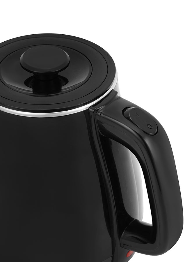 Olsenmark Electric Kettle Double Layer, Cool touch body, Stainless Steel Interior Body, Cool Touch Plastic Outer Body 1.8 L 1500 W OMK2241J Black - Image 5