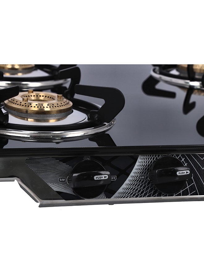 Olsenmark - Jumbo 4 Burner Gas Cooker OMK2450 Black - Image 1