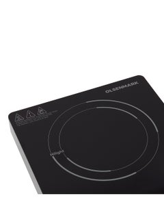 أولسنمارك موقد طبخ يعمل بالأشعة تحت الحمراء مزود بخاصية الحماية من الحرارة الزائدة 2000 W OMIC2262K أسود/أحمر/أبيض  - Image 2