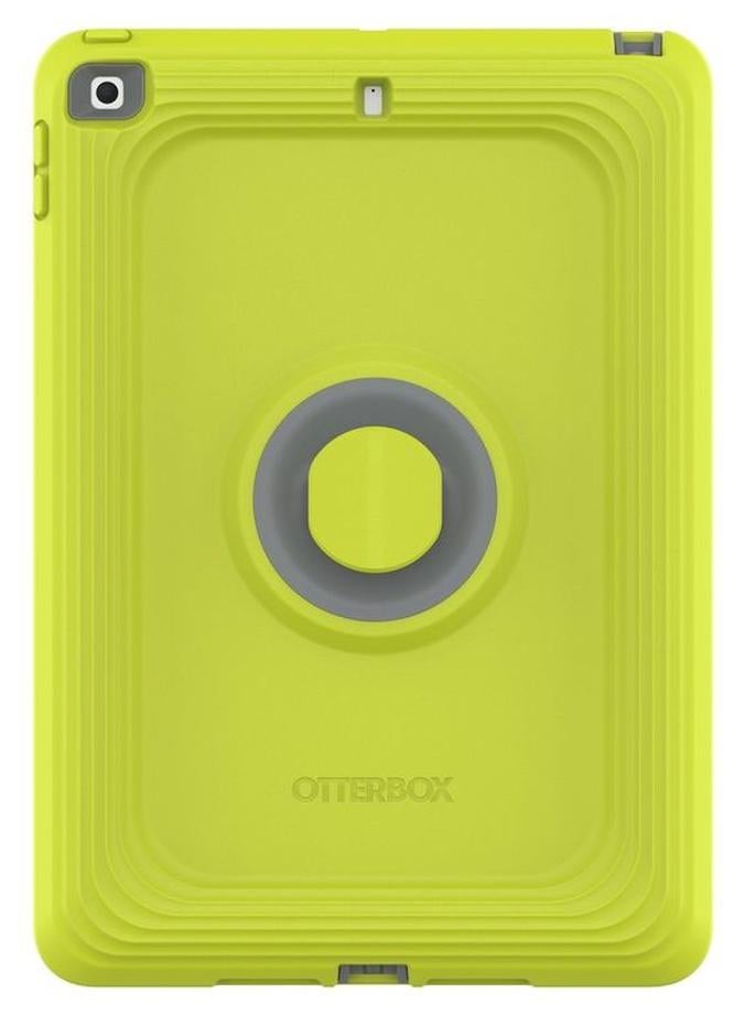 أوتربوكس غطاء حماية واق مزود بمسند لجهاز أبل آي باد الجيل الثامن والسابع مقاس 10.2 بوصة. أخضر - Image 1