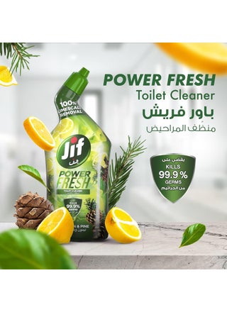 Toilet Cleaner Power Fresh Lemon And Pine 750ml - view 3