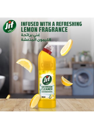 Toilet Cleaner Lemon Breeze Hard Surface Cleaners Multicolour 750ml - view 5