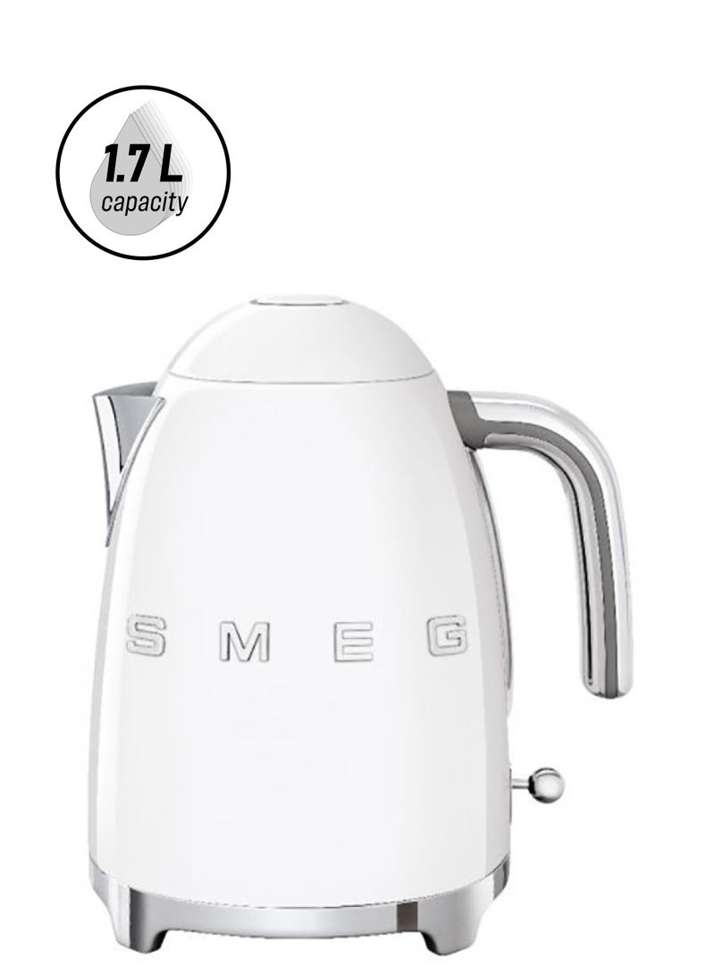 smeg 50's Retro Style Kettle 1.7 L 2400 W KLF03WHUK/AU white  - Image 1