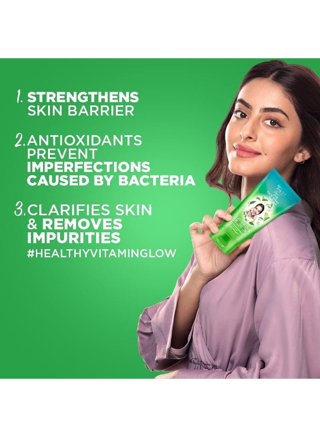 Fair & Lovely - Face Wash Spotless Glow With Japanese Green Tea Multicolour 2x150grams - Image 1