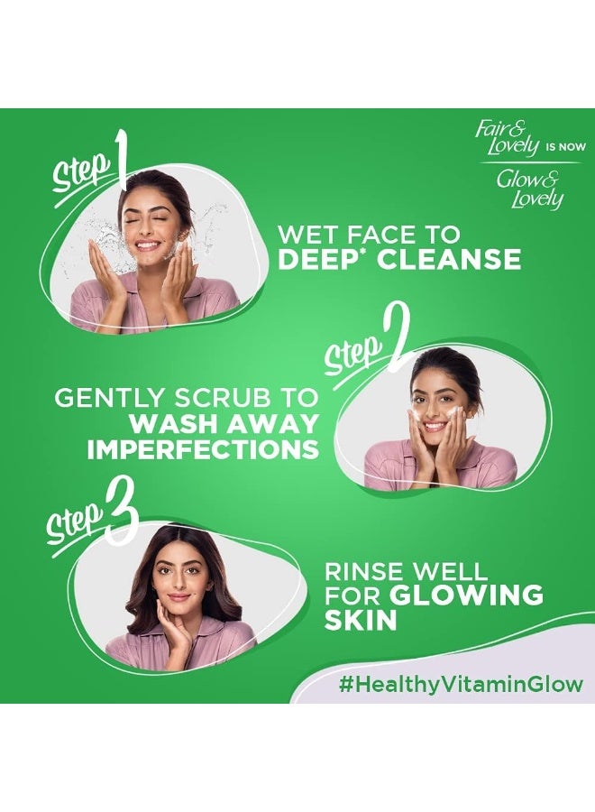 Fair & Lovely - Face Wash Spotless Glow With Japanese Green Tea Multicolour 2x150grams - Image 1