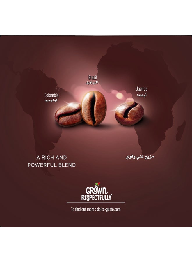nescafe_dolce_gusto عبوة إسبريسو نابولي أرابيكا من 16 كبسولة أربيكا 128جرام - Image 3