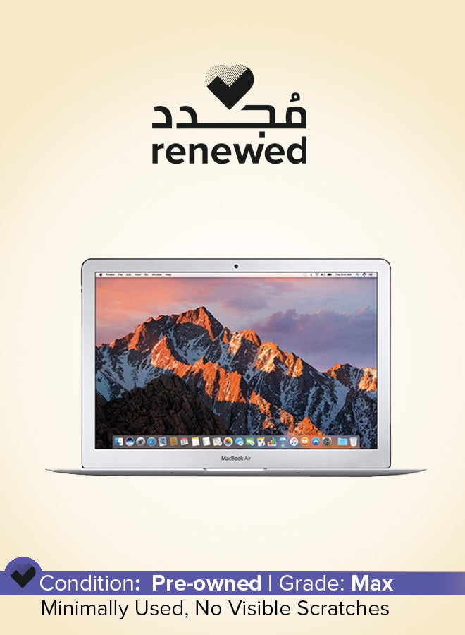 Renewed - MacBook Air A1466 (2015) Laptop With 13-Inch HD Display, Core i5 Processor/Dual Core/8GB RAM/128GB SSD/macOS English Silver