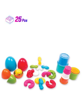 FS2100300 Giggles -  Link Stack And Nest Toy Set  For Baby 25 Upto 12 Months - pnsku/N50371147A/45/_/1749117501/0757917e-e16f-4842-9f19-0f25ee8ac376