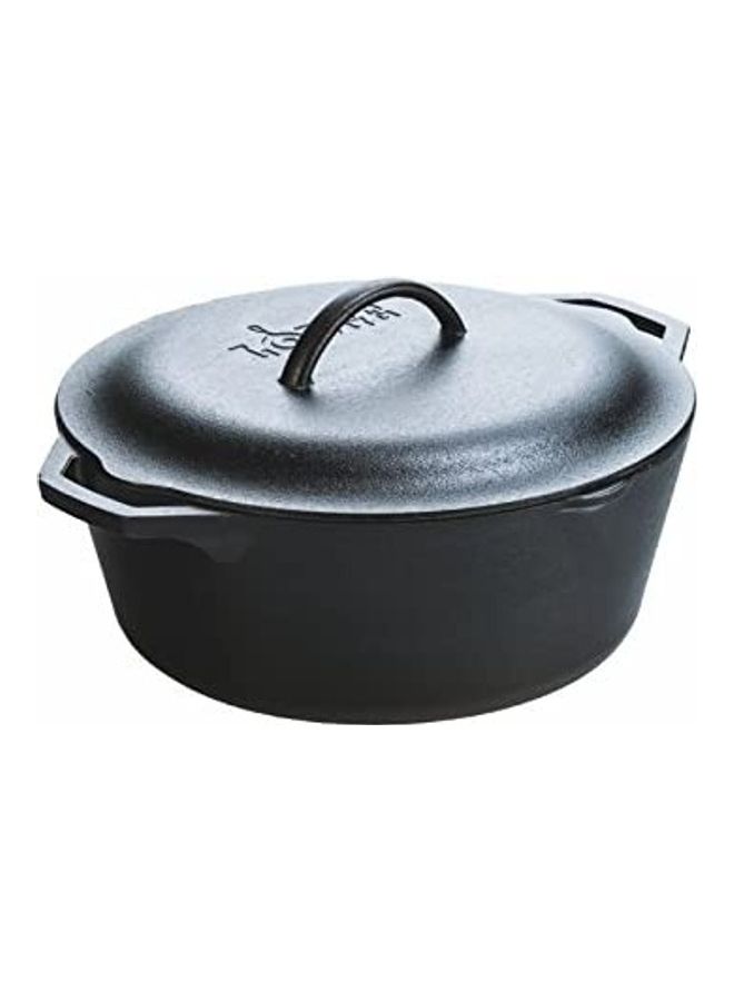 فرن هولندي متبل مسبقًا مع غطاء