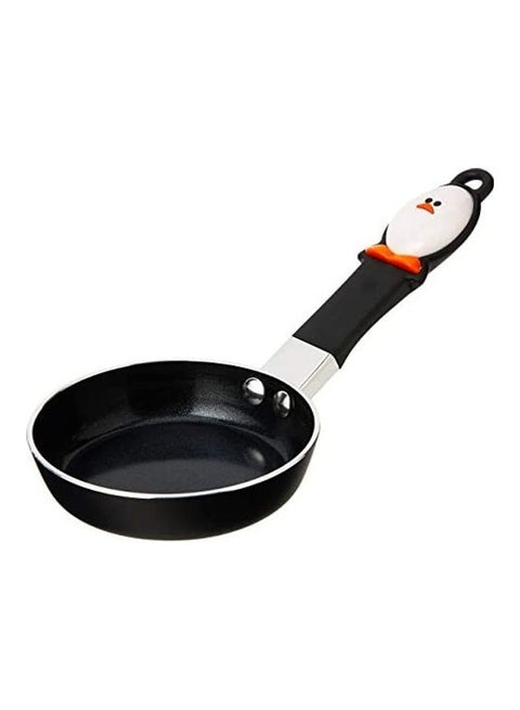 Mini Non-stick Egg and Fry Pan Black 12 x 5 x 1inch