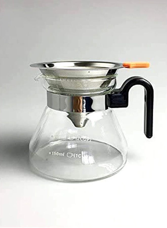MIBRU - Coffee Filter Silver 5.91 x 2.76 x 2.76cm - Image 1