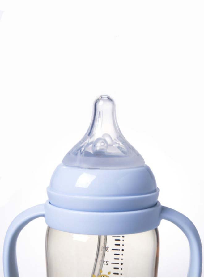 Feeding Bottle PPSU With Handle 300ml Blue
