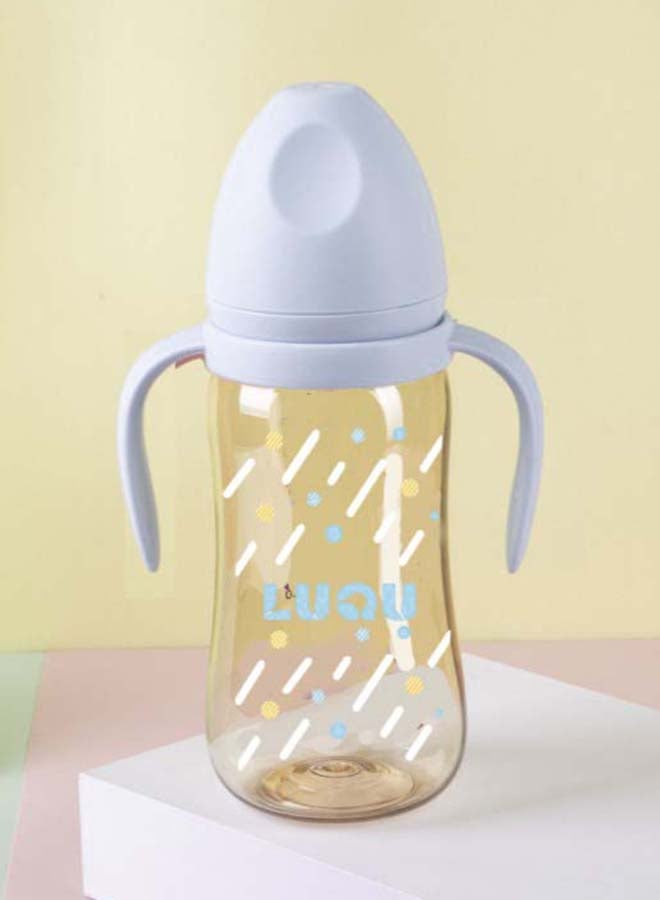 Feeding Bottle PPSU With Handle 300ml Blue