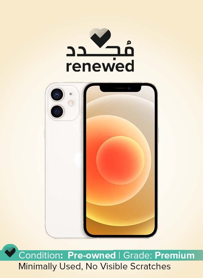 Apple Renewed - iPhone 12 Mini With Facetime 128GB White 5G  - Image 1