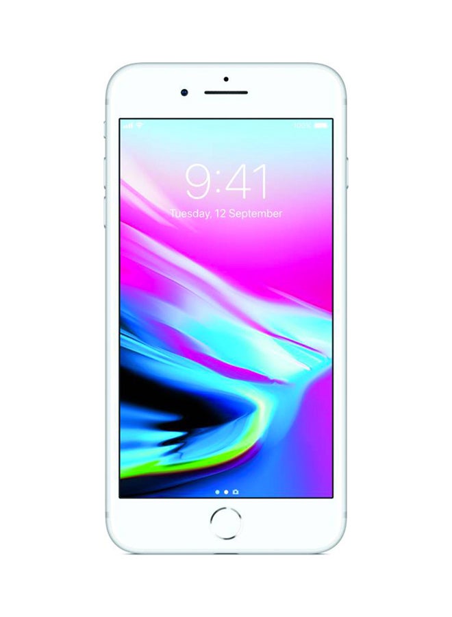 Apple - Renewed - iPhone 8 128GB Silver 4G With Facetime - International Version - Image 1