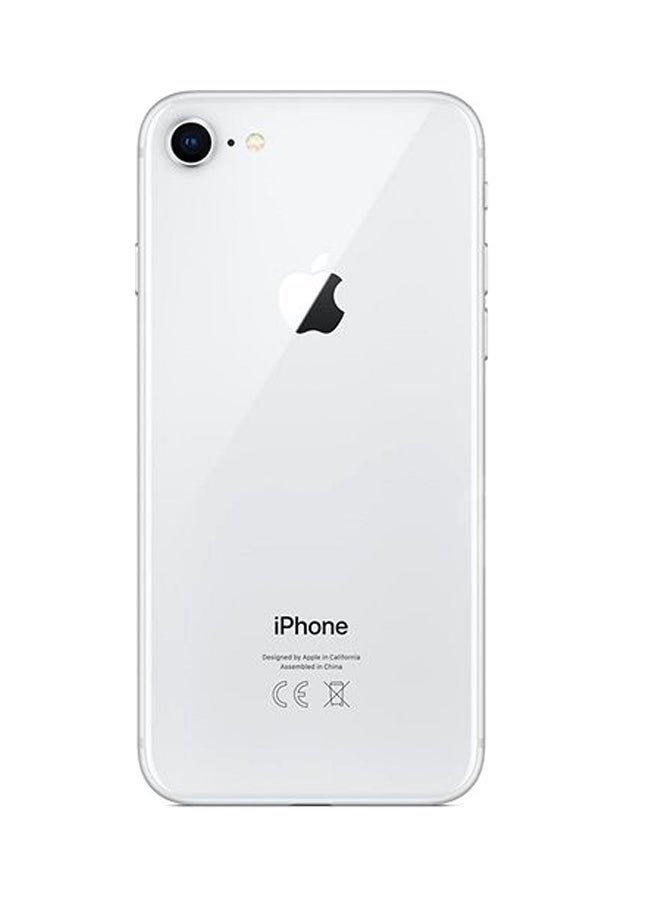Apple - Renewed - iPhone 8 128GB Silver 4G With Facetime - International Version - Image 1