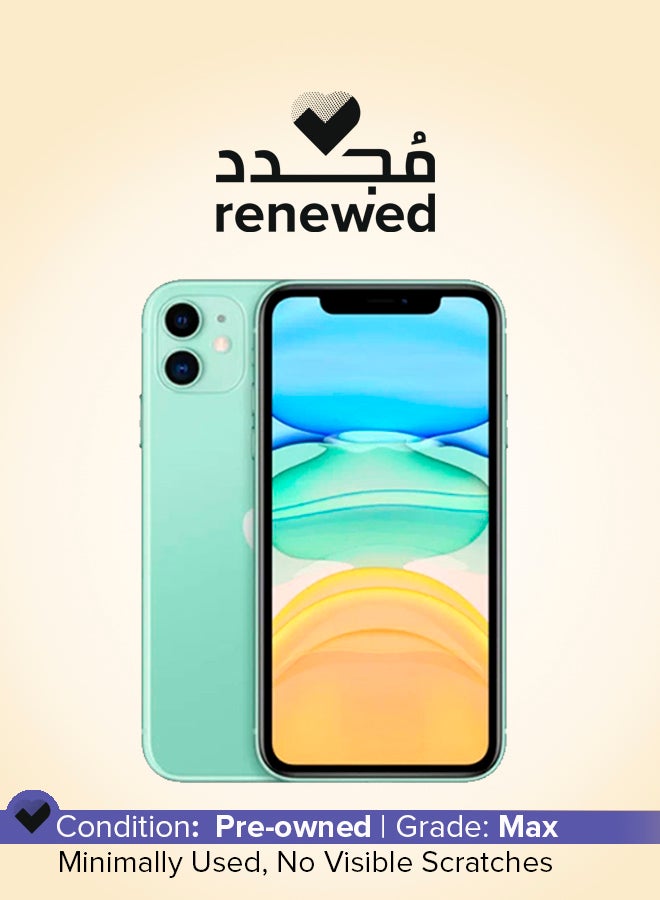 Apple - Renewed - iPhone 11 256GB Green 4G With Facetime - International Version - Image 1