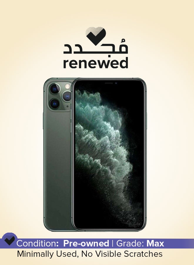 Apple Renewed - iPhone 11 Pro Max 512GB Midnight Green 4G With Facetime - International Version  - Image 1