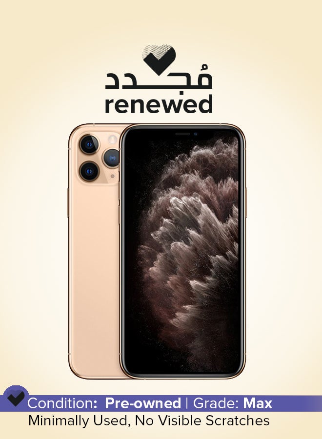 Apple - Renewed - iPhone 11 Pro 256GB Gold 4G With Facetime - International Version - Image 1