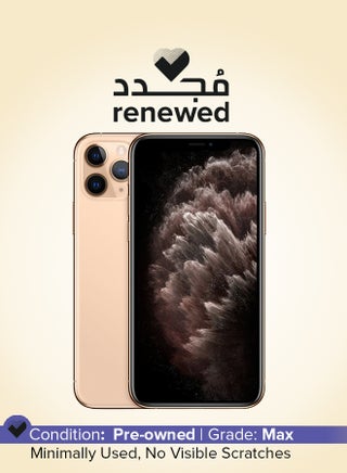 Renewed - iPhone 11 Pro 256GB Gold 4G With Facetime - International Version - pnsku/N50386779A/45/_/1750654871/db700024-6e65-4091-9158-266999f315df