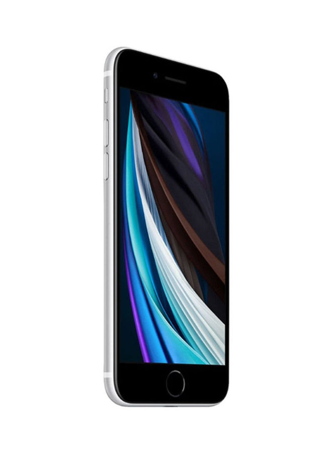 ابل  Renewed - iPhone SE 2nd Gen 128GB White 4G  - Middle East Version - Image 2