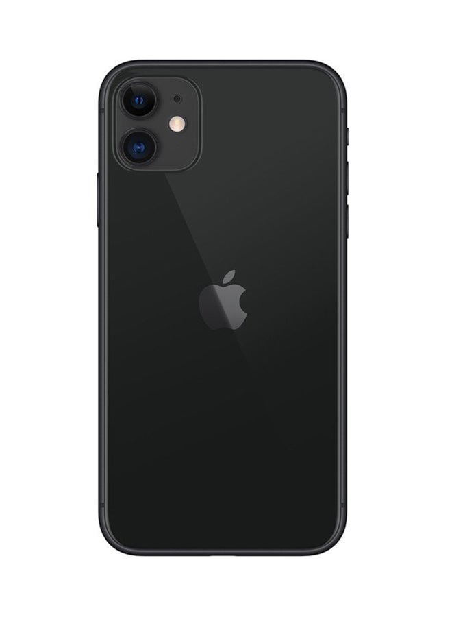 ابل  مُجدد - هاتف آيفون 11 مع تطبيق فيس تايم بلون أسود، سعة 64 جيجابايت، يدعم تقنية 4G LTE - Image 3
