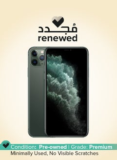 Renewed - iPhone 11 Pro 512GB Midnight Green 4G With Facetime - International Version