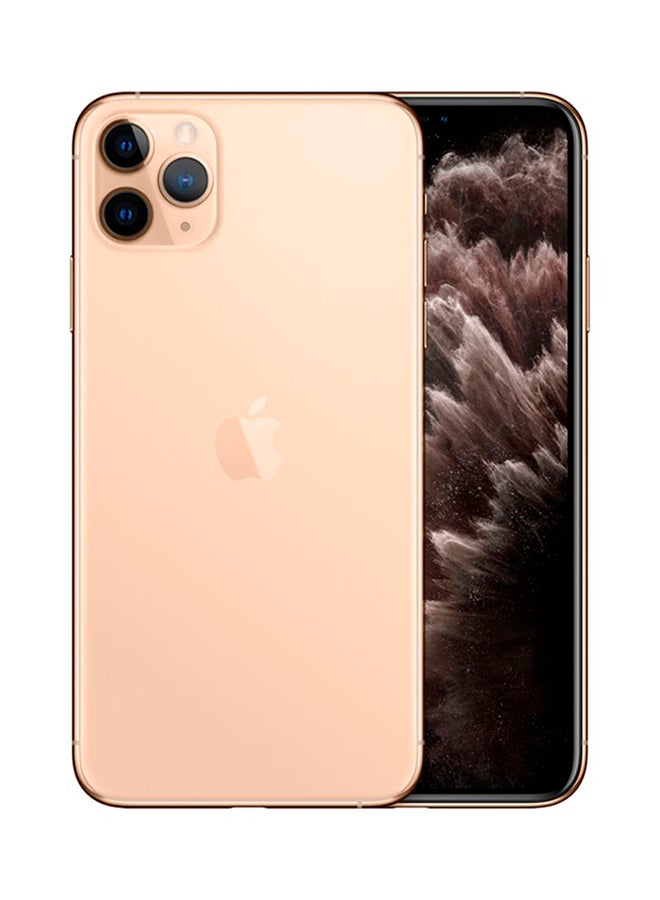 Apple - Renewed - iPhone 11 Pro Max 64GB Gold 4G With Facetime - International Version - Image 1