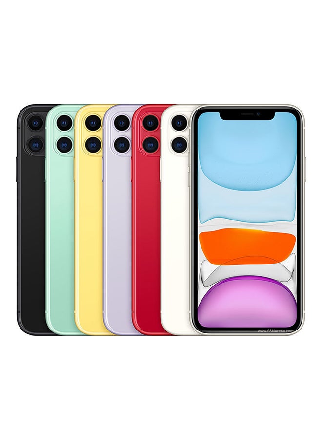 Apple - Renewed - iPhone 11 128GB Black 4G With Facetime - International Version - Image 1