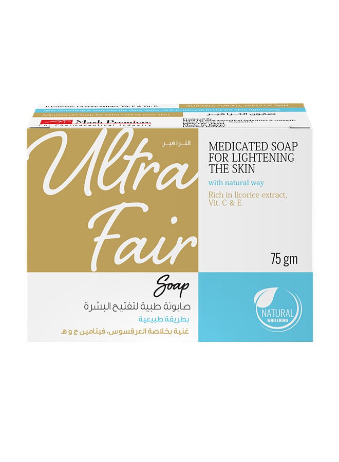 Ultra Fair Medicated Soap For Lightning The Skin 75grams - Image 1