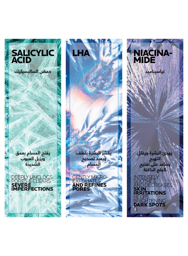 لاروش بوزيه إيفاكلار مايكروبيلينج جل مع حمض الساليسيليك للبشرة الدهنية 200ملليلتر - Image 2