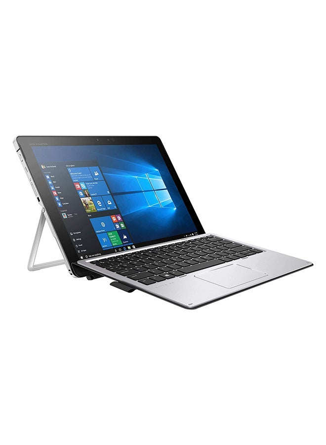 Renewed - Elite X2 1012 G2 2-In-1 Convertible Laptop With 12-Inch Display, Intel Core i5 Processor/7th Gen/8GB RAM/256GB SSD/Intel HD Graphics 620 Silver