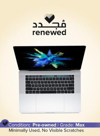 Renewed - MacBook Pro A1707 (2016) Laptop With 15.4-Inch Full HD Display, Core i7 Processor/Quad Core/16GB RAM/256GB SSD/macOS Silver - pnsku/N50477571A/45/_/1750224715/48cda41f-36e8-4f34-8be6-c2abdecaabeb