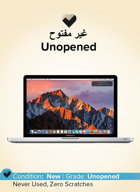 Renewed - Macbook Pro A1502 (2015) Laptop With 13.3-Inch Display,Intel Core i5 Processor/5th Gen/8GB RAM/128GB SSD/1.5GB Intel Iris Graphics Silver