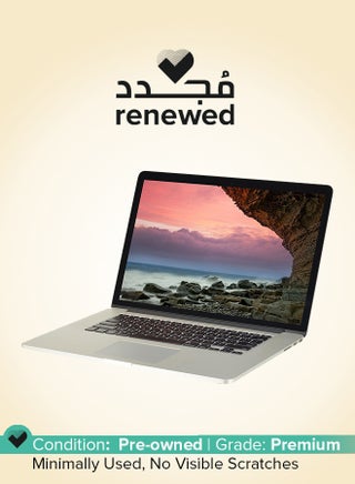 Renewed - MacBook Pro A1398 (2015) Laptop With 15.4-Inch Full HD Display, Core i7 Processor/Dual Core/16GB RAM/512GB SSD/macOS Silver - pnsku/N50479223A/45/_/1750257237/b205cc49-bd39-4e97-ba0d-aba8f3296f72