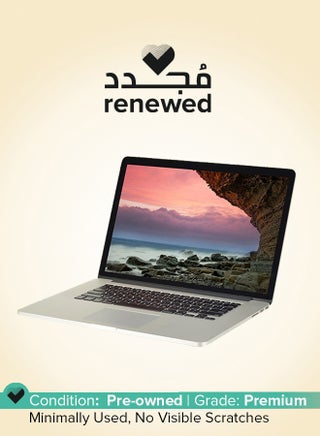مُجدد - لابتوب ماك بوك برو A1707 (إصدار 2016) بشاشة مقاس 15.4 بوصة ومعالج إنتل كور i7 الجيل السادس وذاكرة رام سعة 16 جيجابايت، يتميز بمحرك أقراص صلبة SSD سعة 512 بوصة وبطاقة رسومات إيه إم دي راديون برو سعة 2 جيجابايت فضي - pnsku/N50479485A/45/_/1750257201/43653777-dfa8-41b4-984e-fdfeb80a5784