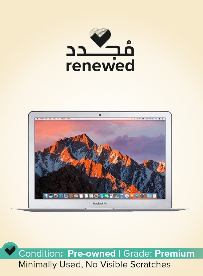 Apple - Renewed - Macbook Air A1466 (2017) Laptop With 13.3-Inch Display,Intel Core i5 Processor/7th Gen/8GB RAM/256GB SSD/1.5GB Intel HD Graphics Silver - Image 1