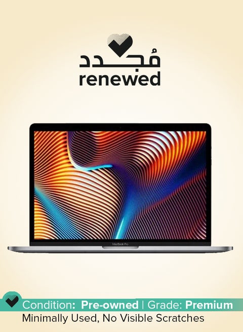 Renewed - MacBook Pro A1708 (2017) Laptop With 13.3-Inch Full HD Display, Core i5 Processor/Dual Core/8GB RAM/128GB SSD/macOS Space Grey