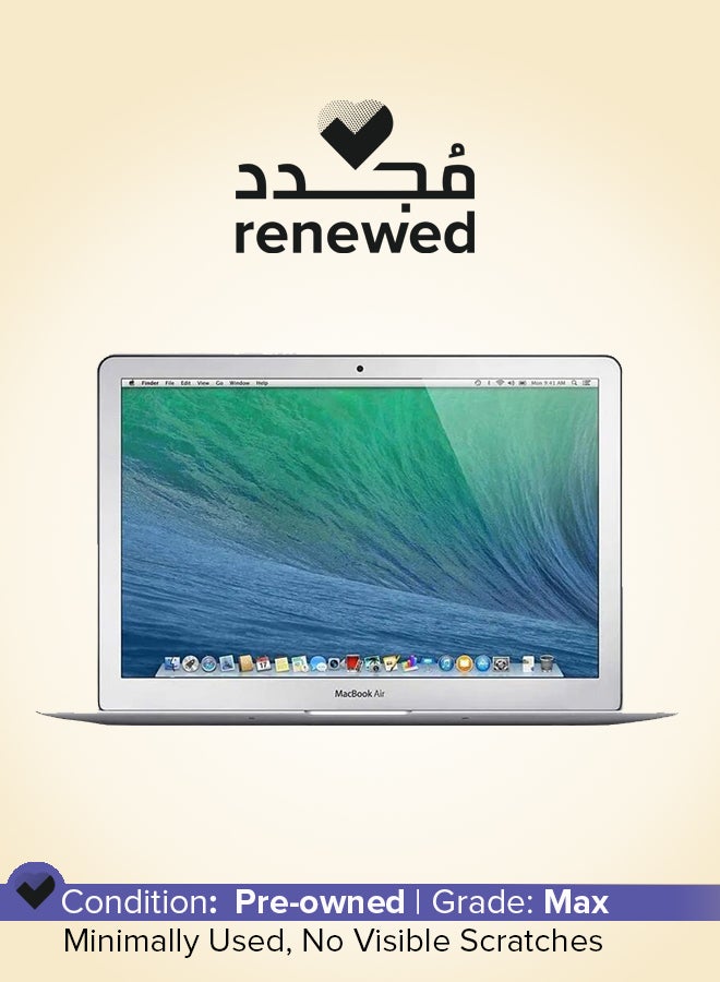 Apple Renewed - Macbook Air A1466 (2015) Laptop With 13.3-Inch Display,Intel Core i5 Processor/5th Gen/8GB RAM/128GB SSD/1.5GB Intel HD Graphics English Silver  - Image 1