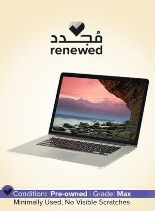 مُجدد - لابتوب ماك بوك برو A1398 إصدار (2014) بشاشة مقاس 15.4 بوصة، ومعالج إنتل كور i7/ الجيل الرابع/ ذاكرة رام 16 جيجابايت/ محرك أقراص SSD سعة 512 جيجابايت/ بطاقة رسومات إنتل أيريس سعة 1.5 جيجابايت فضي - pnsku/N50479596A/45/_/1750224551/2cf4b18b-ee05-4040-8f0c-9facf521d926