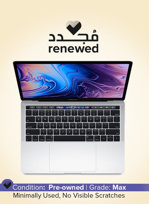Renewed - MacBook Pro A1989 (2018) Laptop With 13-Inch Full HD Display, Core i5 Processor/Dual Core/8GB RAM/256GB SSD/macOS English Space Grey